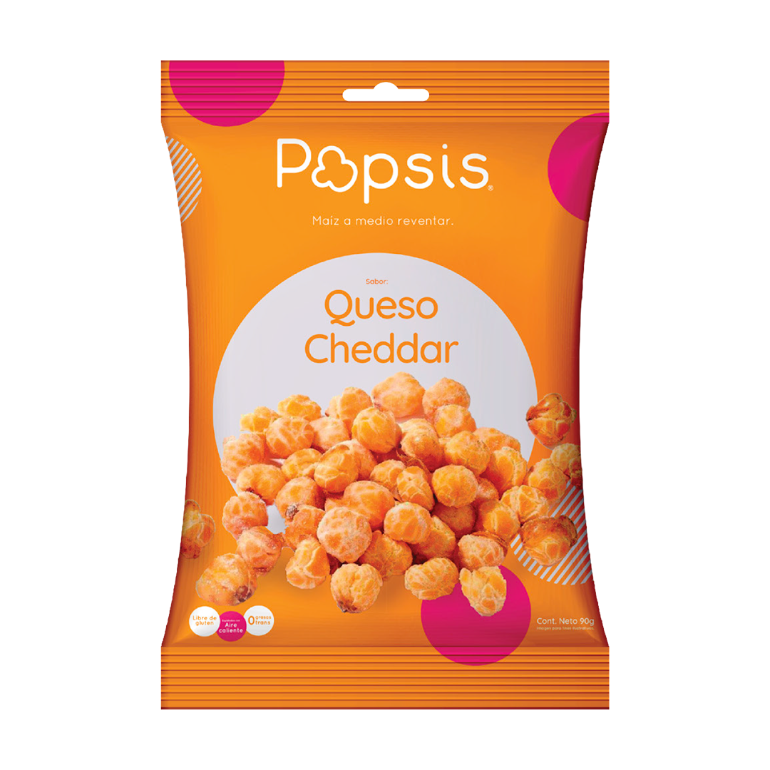 Popsis Cheddar Caramelo
